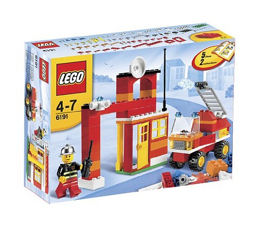 レゴ 基本セット 消防 6191[ユルコロ情報]