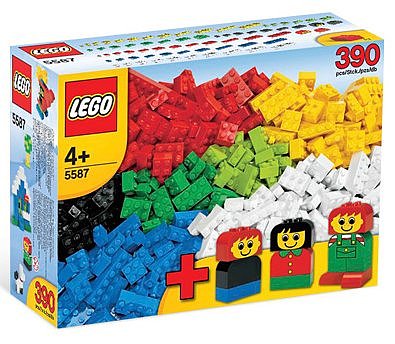 LEGO 5587 Basic Bricks with Fun Figures（レゴ　フィグ付き基本セット）[ユルコロ情報]