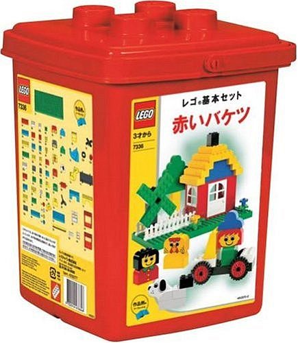 レゴ 基本セット 赤いバケツ 7336[ユルコロ情報]