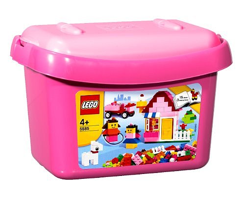 レゴ 基本セット ピンクのコンテナ 5585[ユルコロ情報]