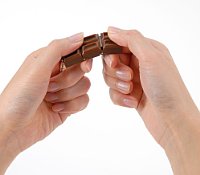 ムゲンチョコレート ミルクチョコレート1枚目[ユルコロ情報]