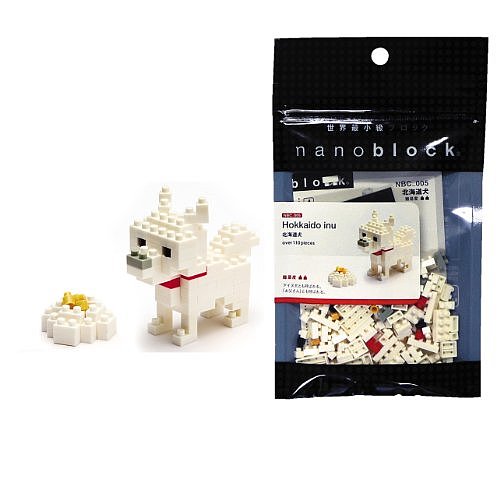 nanoblock コレクション 北海道犬[ユルコロ情報]