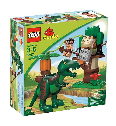 LEGO 5597 duplo Dino Trap （レゴ デュプロ　きょうりゅうをつかまえよう）[ユルコロ情報]